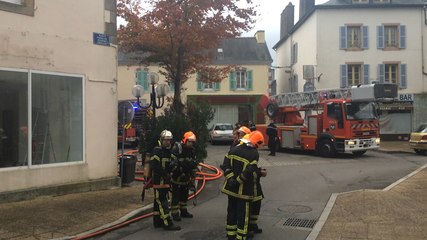 Début d'incendie dans l'ancienne rédaction du Poher