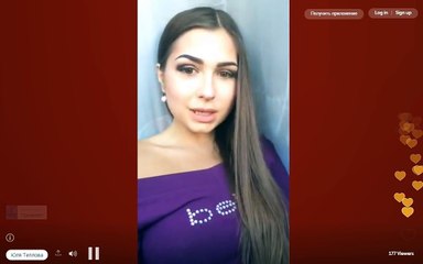 Юля Теплова в Periscope 23.11.2016