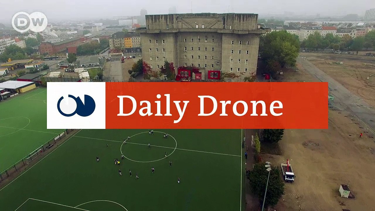 #DailyDrone: Flakturm IV in St. Pauli