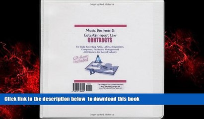 Download Video: Best books  Music Business   Entertainment Law Contracts for Indie Recording Artist, Labels,