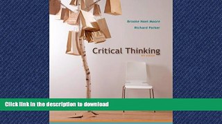 GET PDF  Critical Thinking, Ninth Edition  GET PDF