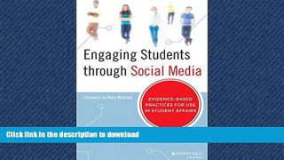 FAVORITE BOOK  Engaging Students through Social Media: Evidence-Based Practices for Use in