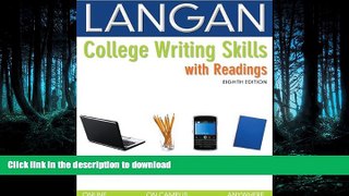 READ  College Writing Skills with Readings, 8th Edition FULL ONLINE