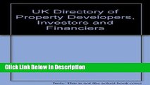 [Download] Uk Directory of Property Developers, Investors and Financiers [Download] Online