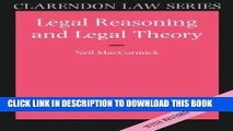 [PDF] Legal Reasoning and Legal Theory (Clarendon Law Series) Full Online