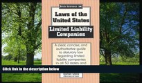 READ book  Limited Liability Companies: Laws of the United States (Quick Reference Law) #A# READ