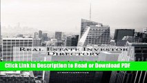PDF Real Estate Investors List: A Directory of Top Real Estate Investor Leads Free Books
