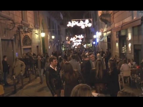 Napoli - Movida violenta, scatta il coprifuoco ai baretti (24.11.16)
