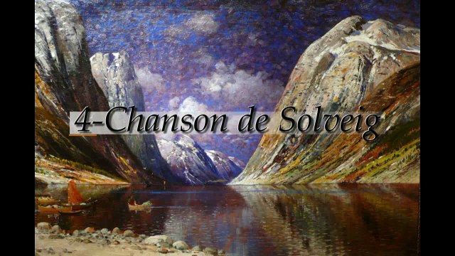 Grieg- Chanson de Solveig extrait de Peer Gynt-Suite N°2 (piano solo)