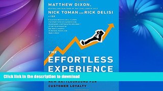 READ  The Effortless Experience: Conquering the New Battleground for Customer Loyalty  BOOK ONLINE