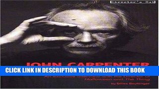 Best Seller John Carpenter: The Prince of Darkness Download Free