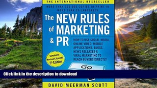 EBOOK ONLINE  The New Rules of Marketing and PR: How to Use Social Media, Online Video, Mobile