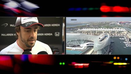 Grand Prix Abu Dhabi - Alonso sur la retraite de Button et Massa