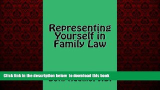 liberty books  Representing Yourself in Family Law BOOOK ONLINE