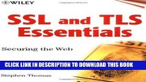 [DOWNLOAD] Epub SSL   TLS Essentials: Securing the Web FREE Online