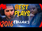 FALLEN BEST PLAYS 2016 EDITION! [INSANE PLAYS, VAC SHOTS, ACEs & MORE] #CSGO