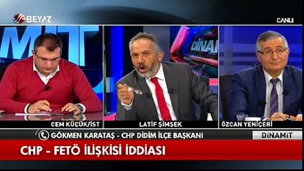 Canlı yayında tansiyon tavan yaptı