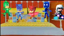 #Five Little #PJ MASKS #Jumping on the Bed #Five Little Monkeys Jumping on the Bed Song