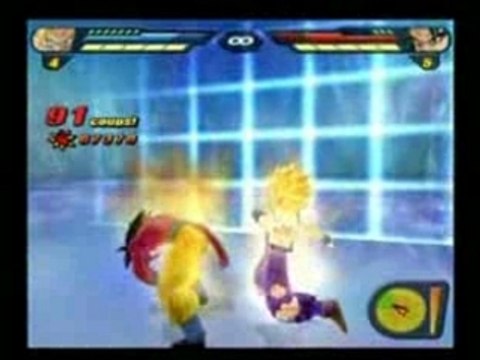 sangohan ado ssj2- trunk (combattant) ssj/ combo 97499dmg