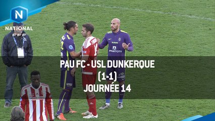 J14 Pau FC - USL Dunkerque (1-1), le résumé