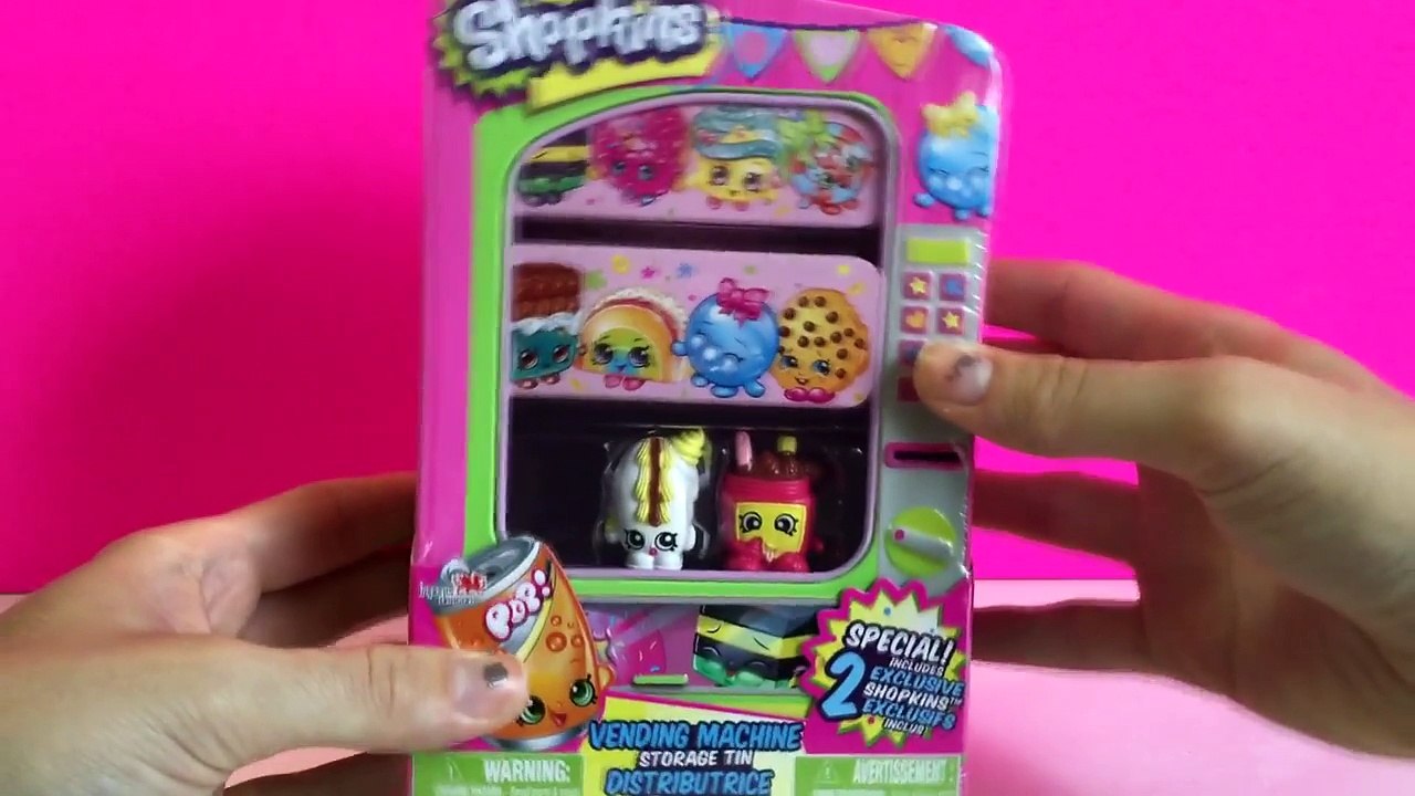 SHOPKINS VENDING MACHINE Season 2 12 Pack with 2 ULTRA RARES