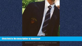 FAVORITE BOOK  The Best of the Best: Becoming Elite at an American Boarding School  BOOK ONLINE