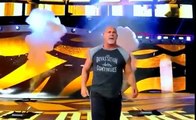 Goldberg vs Brock Lesnar Full HD 2016 Brock Lesnar he's afraid for Goldberg