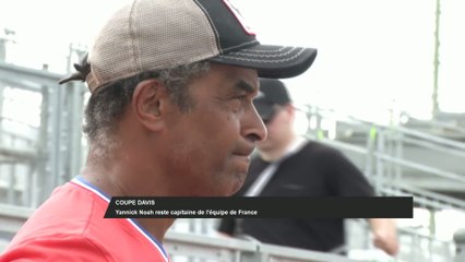 Tennis - Coupe Davis : Yannick Noah reste capitaine