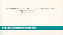 [PDF] Double your money in six years: how to reap profits in discounted mortgages, [Download] Full