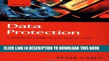 [PDF] Data Protection: A Practical Guide to UK and EU Law Popular Online