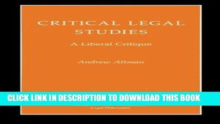 [PDF] Critical Legal Studies Popular Colection