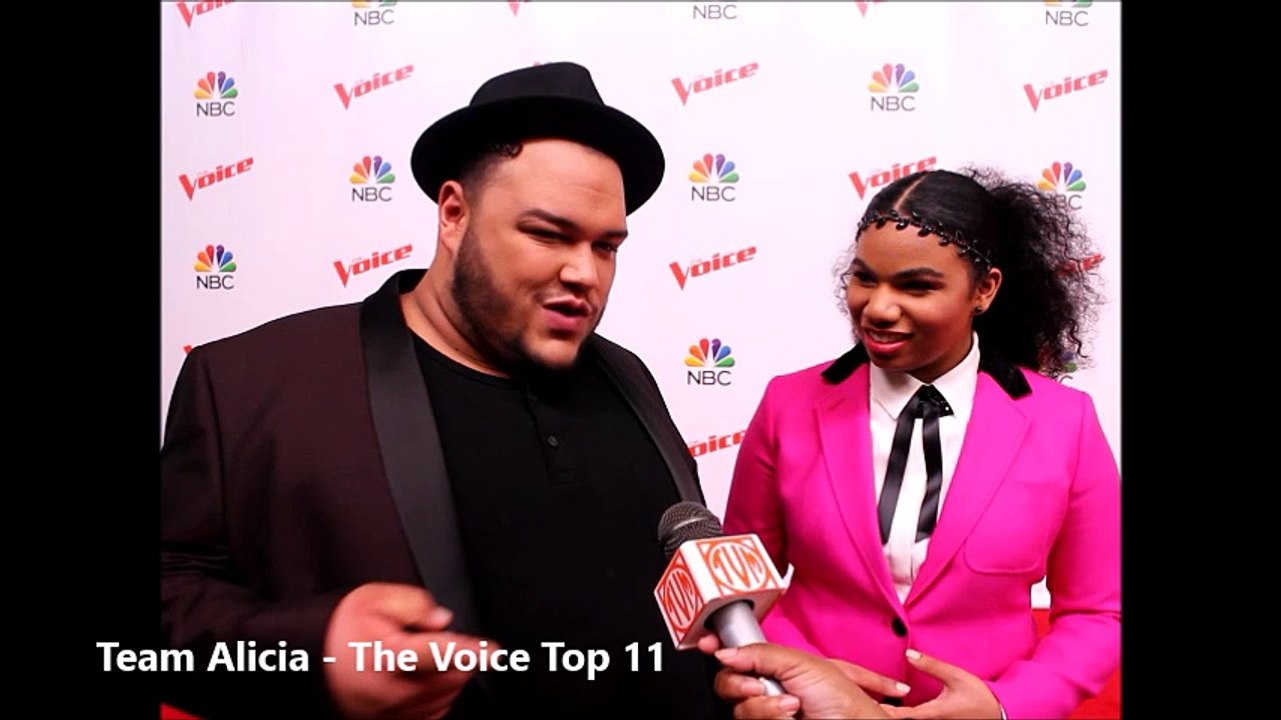 The Voice 11 Top 11 Interviews - Team Alicia