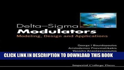 [PDF] Download Delta-SIGMA Modulators: Modeling, Design and Applications Full Epub