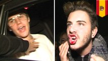 Justin Bieber punches Barcelona fan in the face for being too handsy