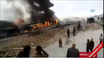 İran'da tren kazası: 36 ölü