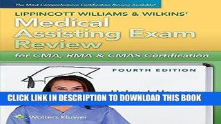 MOBI DOWNLOAD LWW s Medical Assisting Exam Review for CMA, RMA   CMAS Certification (Medical