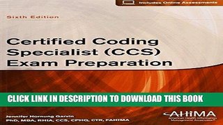 EPUB DOWNLOAD Certified Coding Specialist (CCS) Exam Preparation PDF Online