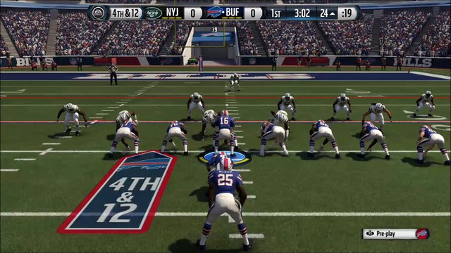 TD McCoy vs NY Jets Madden NFL 16