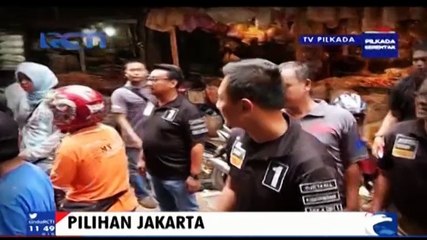 Hasil Jajak Pendapat, Elektabilitas Ahok-Djarot Anjlok