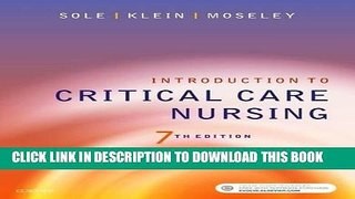 EPUB DOWNLOAD Introduction to Critical Care Nursing, 7e PDF Ebook