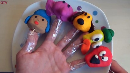 Pocoyo Play Doh Ice Cream Finger Family Song Nursery Rhymes for Children and Kids