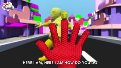 Finger Family Funny Spider Family | Finger Family Songs for Children | Finger Family