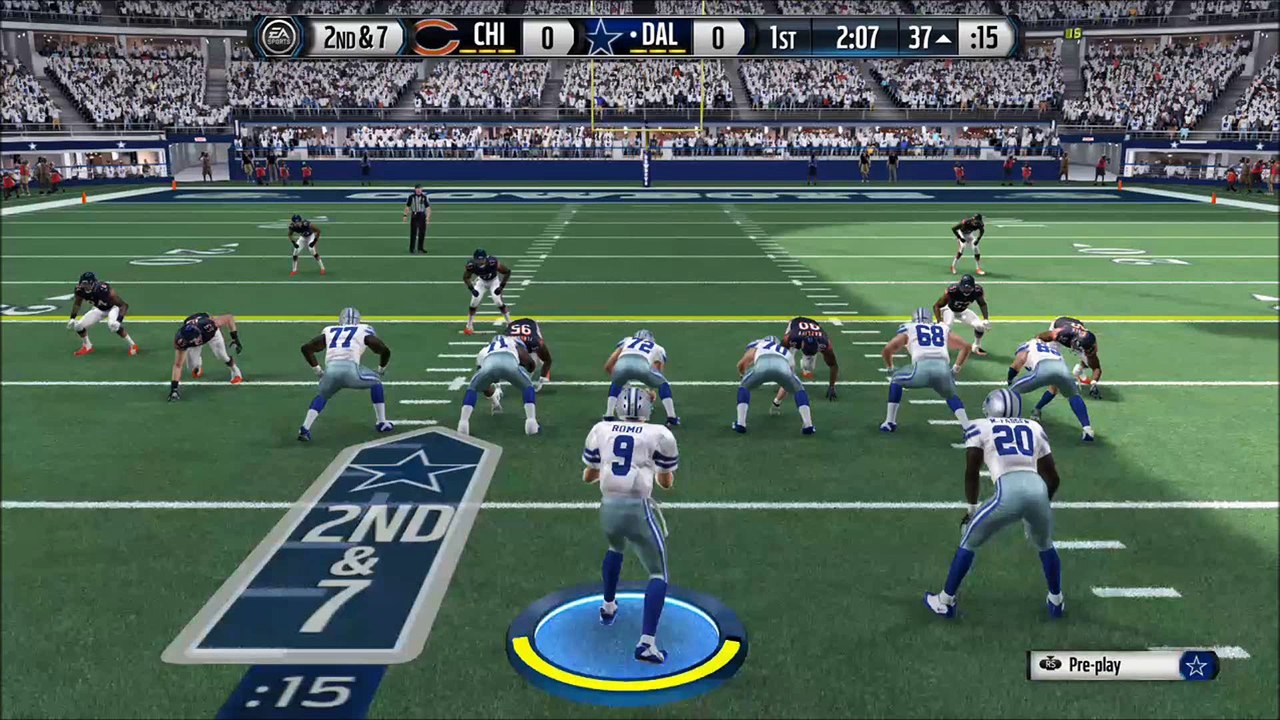 TD McFadden vs Chicago Madden NFL 16