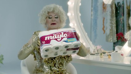 Huysuz Virjin Maylo Japonca Reklamı