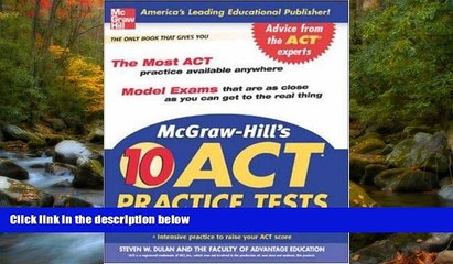 READ book  McGraw-Hill s 10 ACT Practice Tests (McGraw-Hill s 10 Practice Acts)  FREE BOOOK ONLINE