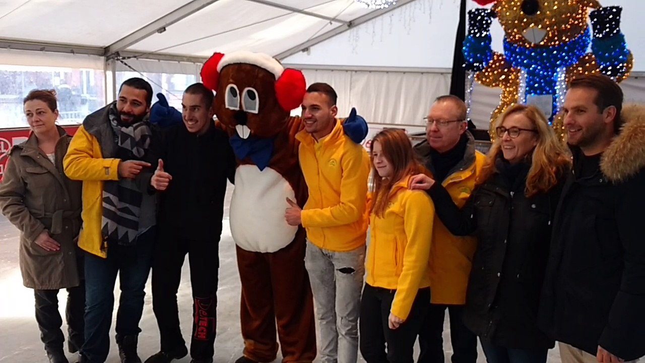 La patinoire de Verviers dévoile sa mascotte
