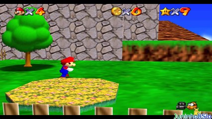 Super Mario 64-Course 2-Whomp,s Fortress-Blast Away the Wall-Star 6