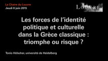 Les forces de l’identité politique et culturelle dans la Grèce classique.