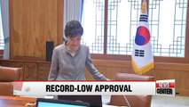 President Park's approval rating slumps to fresh low at 4%: Gallup Korea