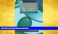 READ BOOK  Programming Language Processors in Java: Compilers and Interpreters FULL ONLINE